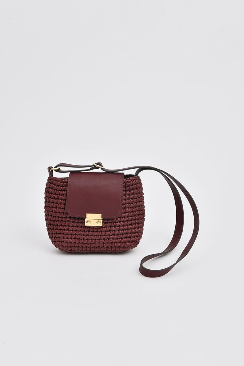 SONIA BURGUNDY ASKILI ÇANTA