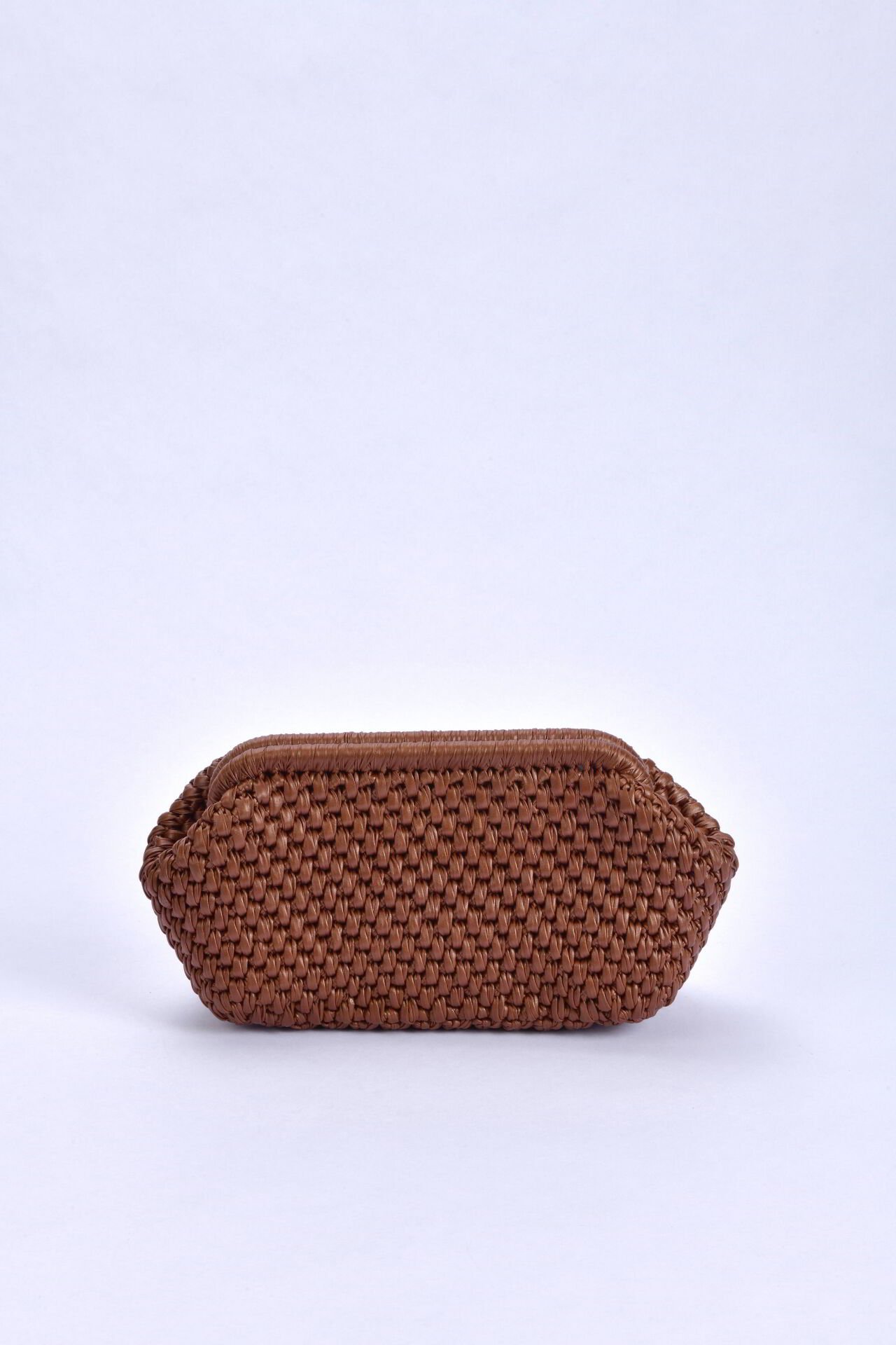 KARYA DERİ DOKULU POUCH BAG