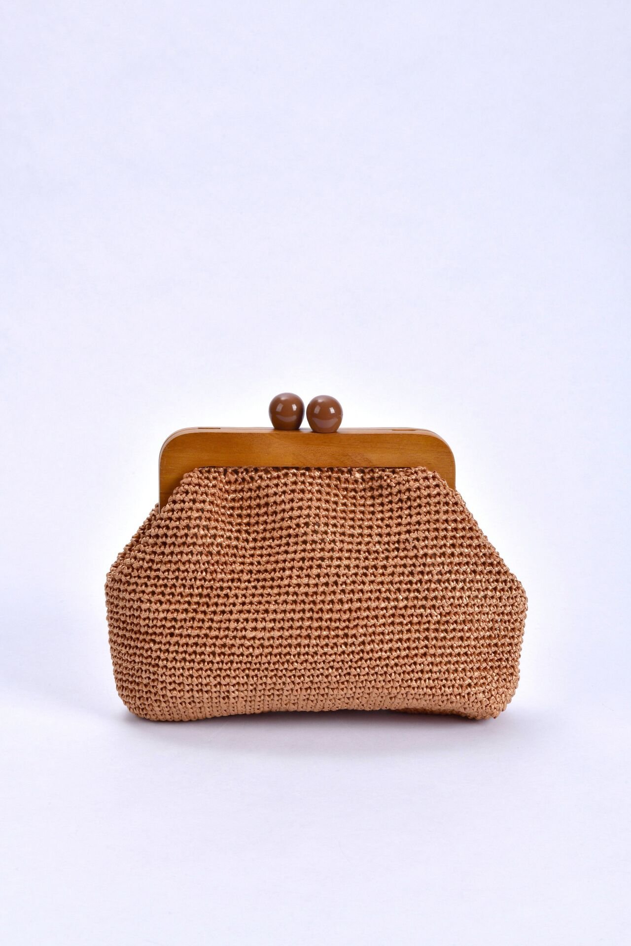 VIOLENE SHINY CLUTCH